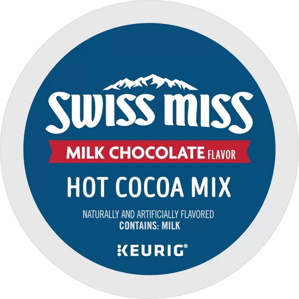 imageSwiss Miss Hot Cocoa Variety Pack Keurig SingleServe Hot Chocolate KCup Pods 40 CountMilk Chocolate