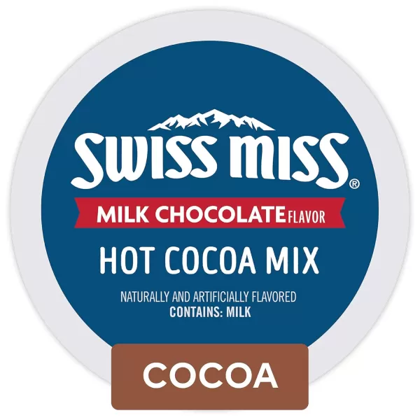 imageSwiss Miss Hot Cocoa Variety Pack Keurig SingleServe Hot Chocolate KCup Pods 40 CountMilk Chocolate