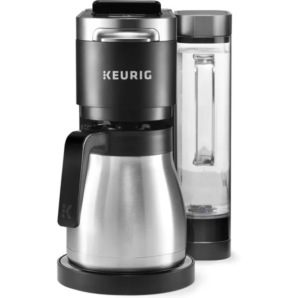 imageKeurig KDuo Plus Single Serve ampamp Carafe Coffee Maker MultiPosition 60oz Removable Reservoir Programmable Auto Brew Carafe Black