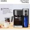 imageKeurig Faceted Stainless Steel Coffee Travel Mug Fits Under Any Keurig KCup Pod Coffee Maker 14 oz CopperRoyal Blue