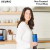 imageKeurig Faceted Stainless Steel Coffee Travel Mug Fits Under Any Keurig KCup Pod Coffee Maker 14 oz CopperRoyal Blue