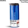 imageKeurig Faceted Stainless Steel Coffee Travel Mug Fits Under Any Keurig KCup Pod Coffee Maker 14 oz CopperRoyal Blue