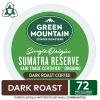 imageGreen Mountain Coffee Roasters Dark Magic Keurig SingleServe KCup Pods Dark Roast Coffee 72 CountSumatra Reserve