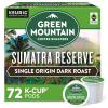 imageGreen Mountain Coffee Roasters Dark Magic Keurig SingleServe KCup Pods Dark Roast Coffee 72 CountSumatra Reserve