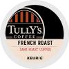 imageTullys Coffee French Roast Decaf Keurig SingleServe KCup Pods Dark Roast 96 CountFrench Roast
