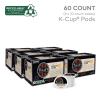 imageTullys Coffee French Roast Decaf Keurig SingleServe KCup Pods Dark Roast 96 CountHawaiian Blend
