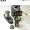 imageKeurig KCup Pod ampamp Ground Coffee Storage Unit Coffee Storage Holds up to 12 ounces of Ground Coffee ampamp 12 KCup Pods Black