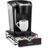imageKeurig Slim NonRolling Storage Drawer Coffee Pod Storage Holds up to 24 Keurig KCup Pods Black Storage Drawer  24ct 92 x 33 x 122 inchesHolds up to 24 Keurig KCup Pods