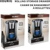 imageKeurig Under Brewer Storage Drawer Coffee Pod Storage Holds Upto 35 Keurig KCup Pods BlackHolds up to 35 Keurig KCup Pods