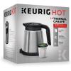 imageKeurig 20 Plastic Carafe 32oz DoubleWalled with EasyPour Handle Holds and Dispenses Up to 4 Cups of Hot Coffee Compatible With Keurig 20 KCup Pod Coffee Makers BlackStainless Steel