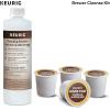 imageKeurig Brewer Cleanse Kit For Maintenance Includes Descaling Solution ampamp Rinse Pods Compatible with Keurig Classic10 ampamp 20 KCup Pod Coffee Makers 4 Count
