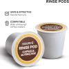 imageKeurig Rinse Pods Reduces Flavor Carry Over Compatible with Keurig Classic10 ampamp 20 KCup Pod Coffee Makers 10 Count Pack of 6