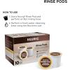 imageKeurig Rinse Pods Reduces Flavor Carry Over Compatible with Keurig Classic10 ampamp 20 KCup Pod Coffee Makers 10 Count Pack of 6