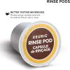 imageKeurig Rinse Pods Reduces Flavor Carry Over Compatible with Keurig Classic10 ampamp 20 KCup Pod Coffee Makers 10 Count Pack of 6