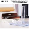 imageKeurig Tall Handle Water Filter Starter Kit Comes with Handle and 2 Replacement Water Filters Compatible with Select Keurig Coffee Makers3 Piece Set Pack of 6