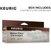 imageKeurig Water Filter Refill Cartridges Replacement Water Filter Cartridges Compatible with 20 KCup Pod Coffee Makers 6 Count