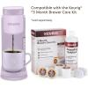 imageKeurig KExpress Single Serve KCup Pod Coffee Maker 3 Brew Sizes Strong Button Feature 42oz Removable Reservoir EvergreenLavender