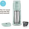 imageKeurig KExpress Single Serve KCup Pod Coffee Maker 3 Brew Sizes Strong Button Feature 42oz Removable Reservoir EvergreenMint