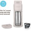 imageKeurig KExpress Single Serve KCup Pod Coffee Maker 3 Brew Sizes Strong Button Feature 42oz Removable Reservoir EvergreenWarm Stone