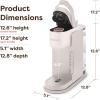 imageKeurig KExpress Single Serve KCup Pod Coffee Maker 3 Brew Sizes Strong Button Feature 42oz Removable Reservoir EvergreenWarm Stone