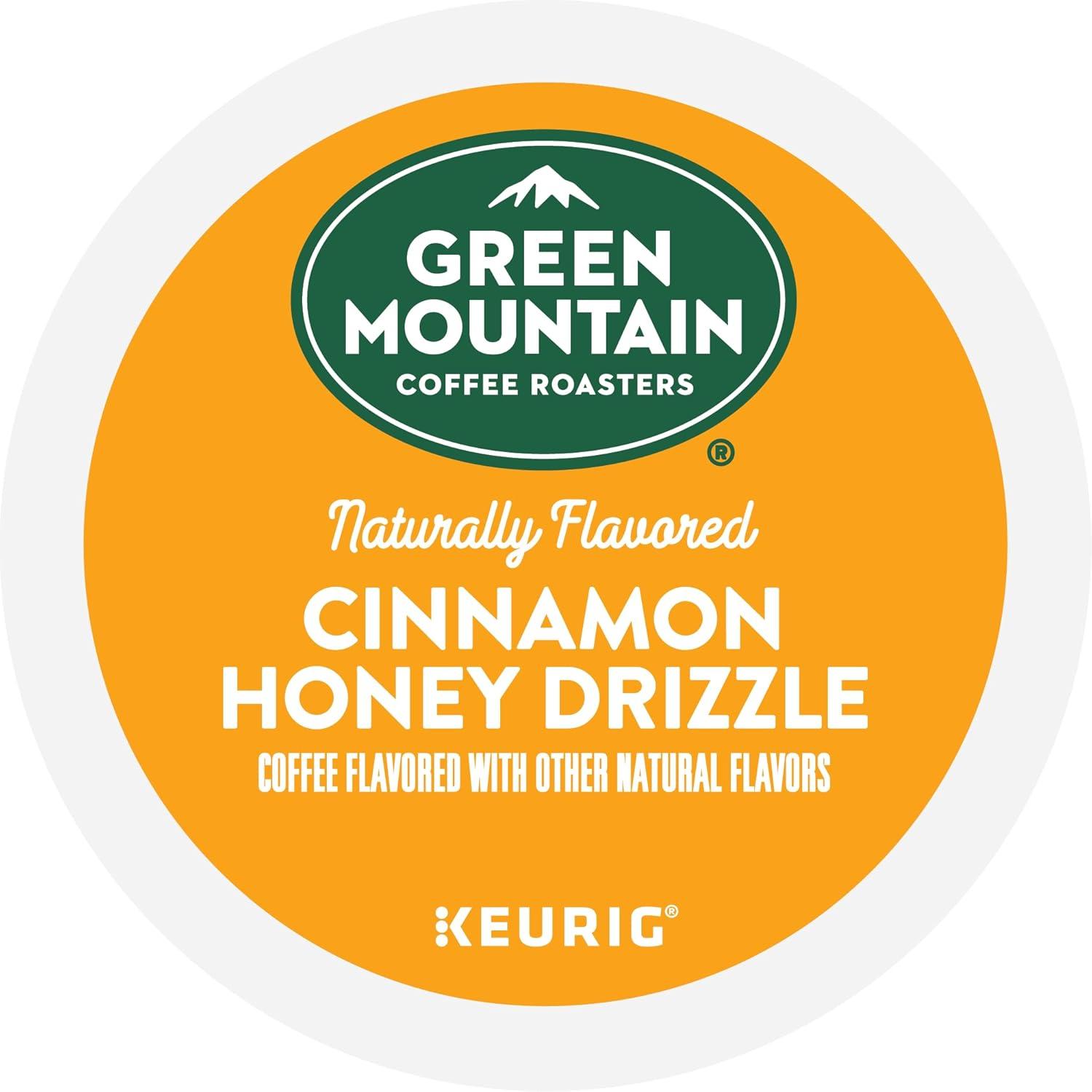 imageGreen Mountain Coffee Roasters Dark Chocolate Hazelnut Coffee Keurig Single Serve KCup Pods 96 CountCinnamon Honey Drizzle