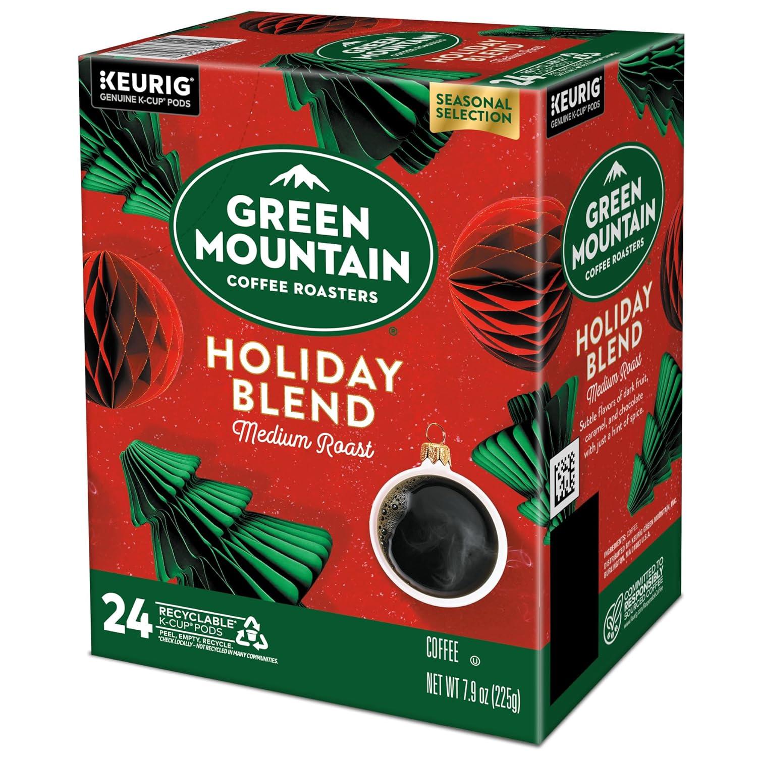 imageGreen Mountain Coffee Roasters Dark Chocolate Hazelnut Coffee Keurig Single Serve KCup Pods 96 CountHoliday Blend
