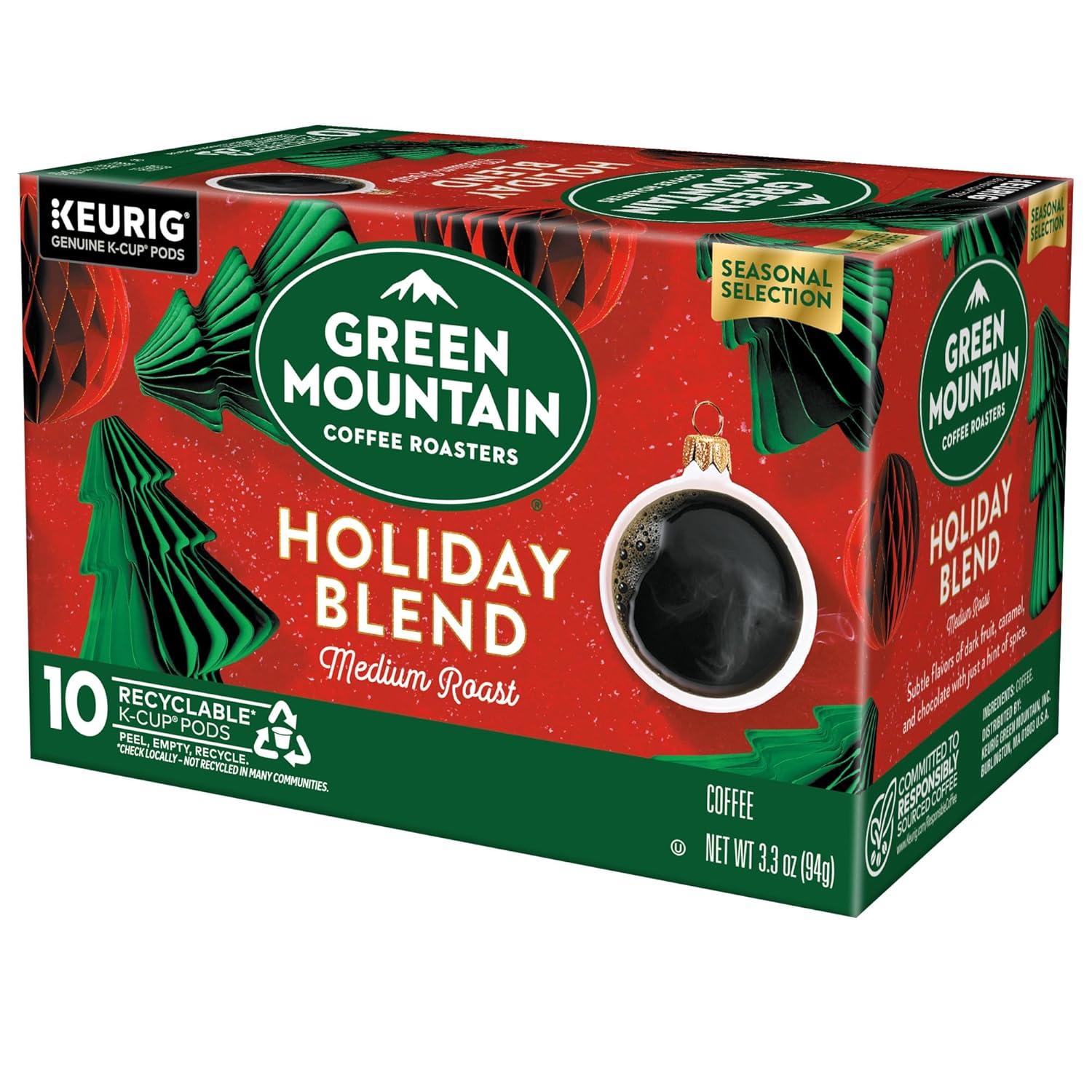imageGreen Mountain Coffee Roasters Dark Chocolate Hazelnut Coffee Keurig Single Serve KCup Pods 96 CountHoliday Blend