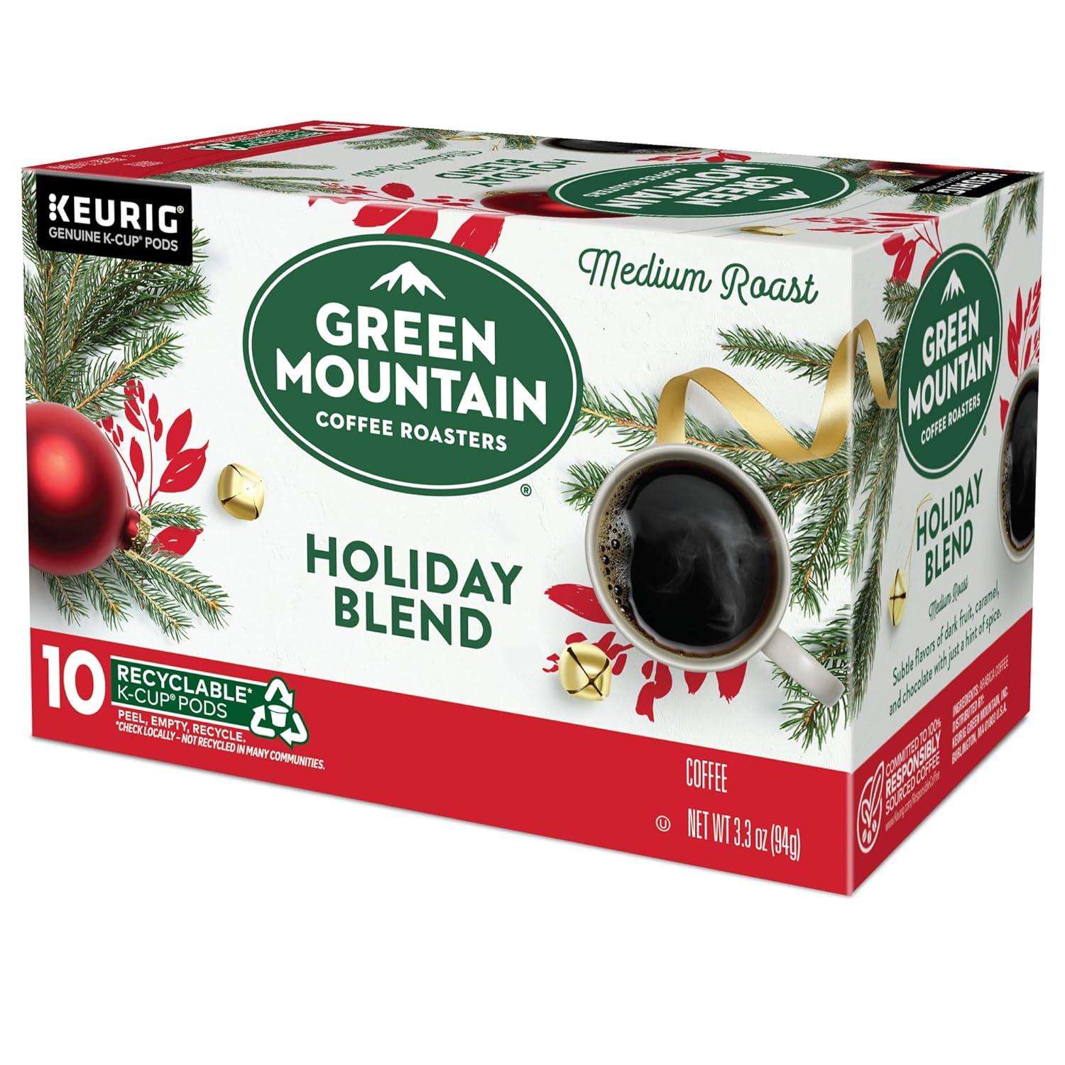 imageGreen Mountain Coffee Roasters Dark Chocolate Hazelnut Coffee Keurig Single Serve KCup Pods 96 CountHoliday Blend