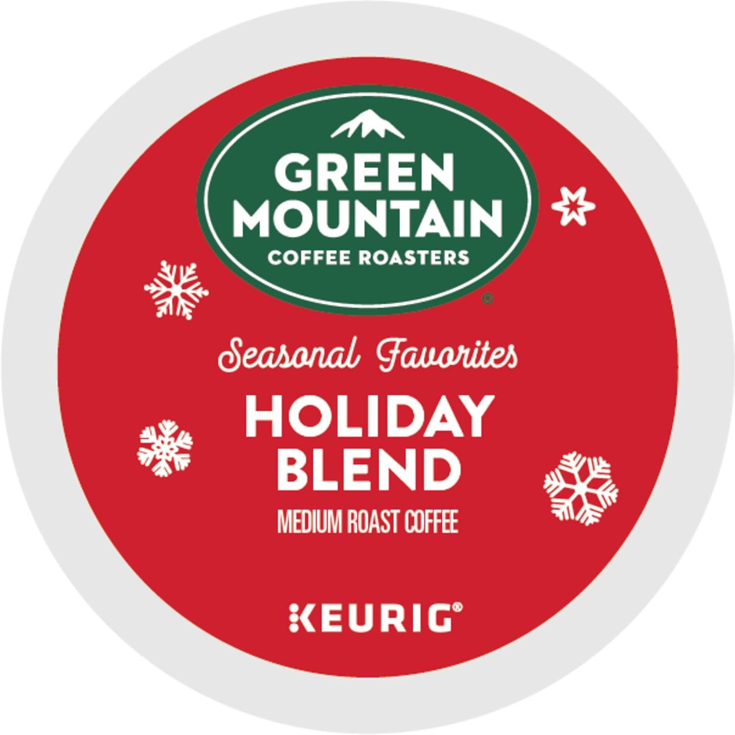 imageGreen Mountain Coffee Roasters Dark Chocolate Hazelnut Coffee Keurig Single Serve KCup Pods 96 CountHoliday Blend