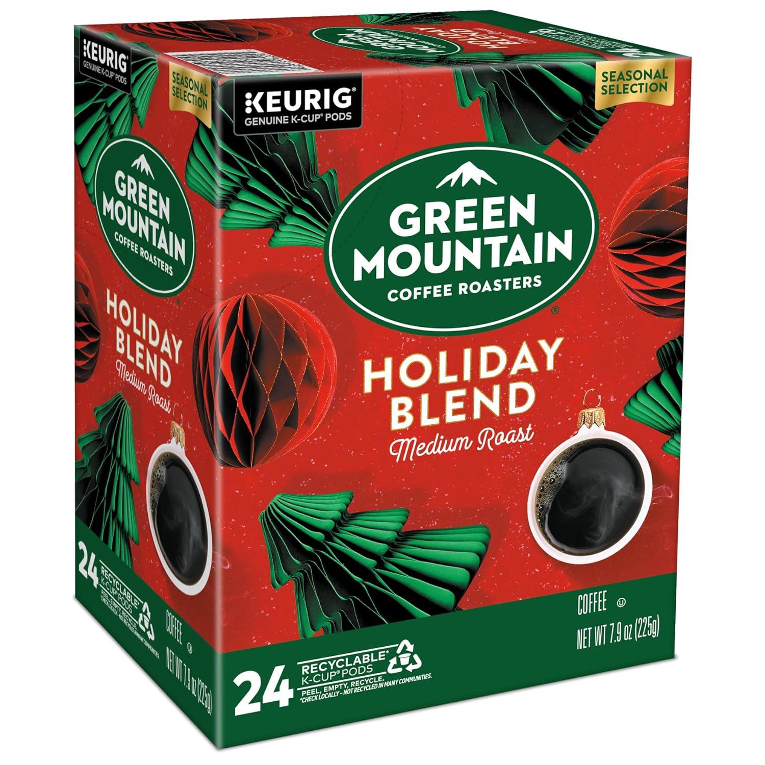 imageGreen Mountain Coffee Roasters Dark Chocolate Hazelnut Coffee Keurig Single Serve KCup Pods 96 CountHoliday Blend
