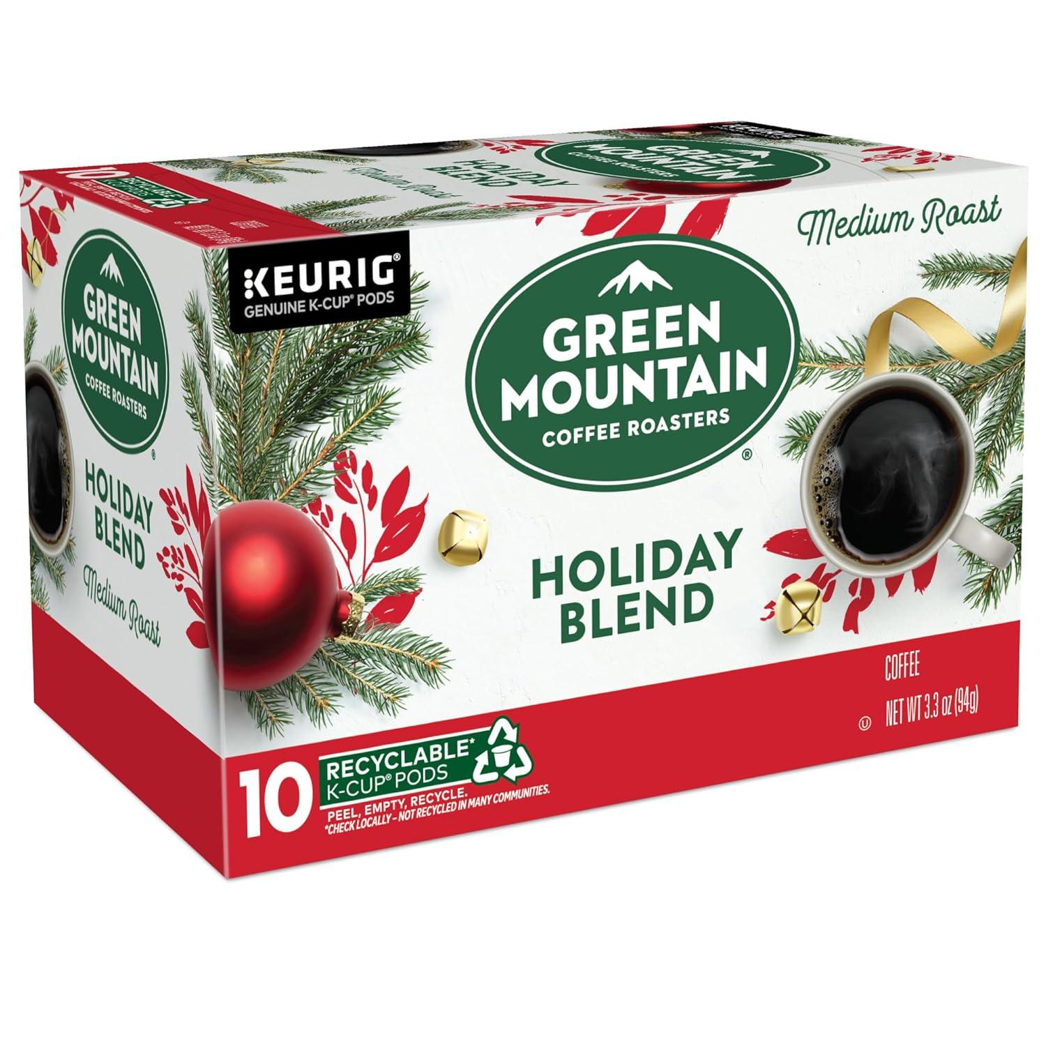 imageGreen Mountain Coffee Roasters Dark Chocolate Hazelnut Coffee Keurig Single Serve KCup Pods 96 CountHoliday Blend