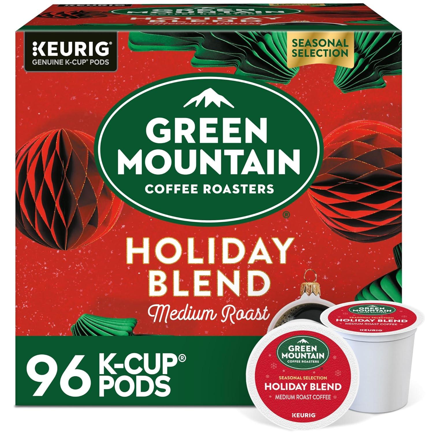 imageGreen Mountain Coffee Roasters Dark Chocolate Hazelnut Coffee Keurig Single Serve KCup Pods 96 CountHoliday Blend