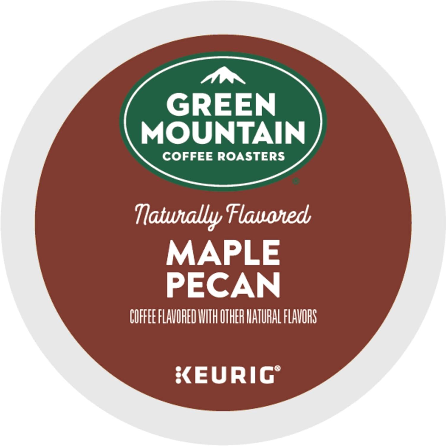 imageGreen Mountain Coffee Roasters Dark Chocolate Hazelnut Coffee Keurig Single Serve KCup Pods 96 CountMaple Pecan