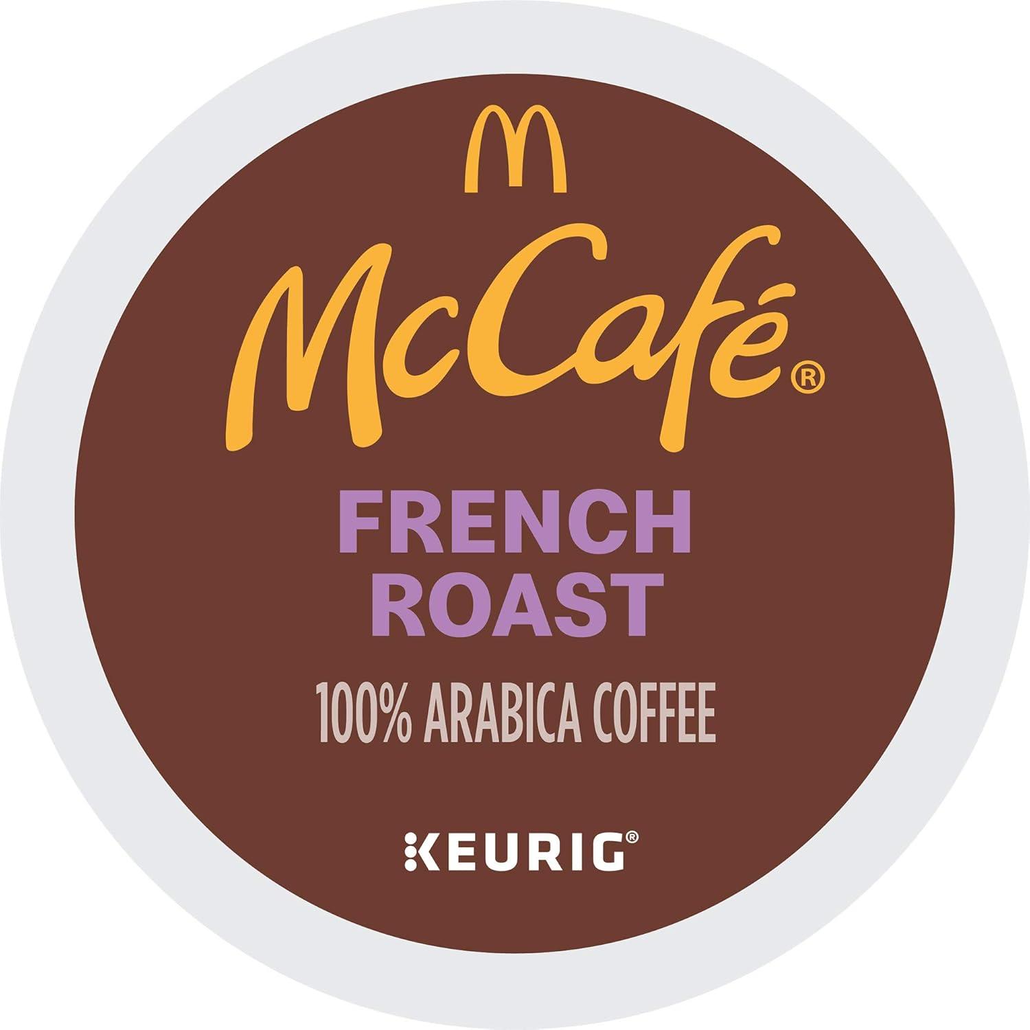 imageMcCafe Premium Roast Coffee Keurig SingleServe KCup Pods Medium Roast 72 CountFrench Roast