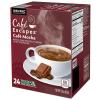 imageCafe Escapes Cafe Mocha Keurig SingleServe KCup Pods 96 CountCaf Mocha