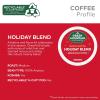 imageGreen Mountain Coffee Roasters Dark Chocolate Hazelnut Coffee Keurig Single Serve KCup Pods 96 CountHoliday Blend