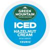 imageGreen Mountain Coffee Roasters ICED Hazelnut Cream Single Serve Keurig KCup Pods Flavored Iced Coffee 96 CountHazelnut Crme