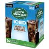 imageGreen Mountain Coffee Roasters ICED Hazelnut Cream Single Serve Keurig KCup Pods Flavored Iced Coffee 96 CountVanilla Caramel