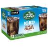 imageGreen Mountain Coffee Roasters ICED Hazelnut Cream Single Serve Keurig KCup Pods Flavored Iced Coffee 96 CountVanilla Caramel