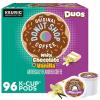 imageThe Original Donut Shop Duos Coconut  Mocha Keurig SingleServe KCup Pods Medium Roast Coffee 96 CountWhite Chocolate  Vanilla