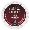 imageCafe Escapes Cafe Mocha Keurig SingleServe KCup Pods 96 CountChocolate