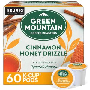 imageGreen Mountain Coffee Roasters Dark Chocolate Hazelnut Coffee Keurig Single Serve KCup Pods 96 CountCinnamon Honey Drizzle