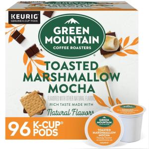 imageGreen Mountain Coffee Roasters Dark Chocolate Hazelnut Coffee Keurig Single Serve KCup Pods 96 CountToasted Marshmallow