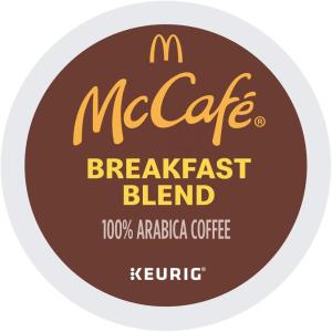 imageMcCafe Premium Roast Coffee Keurig SingleServe KCup Pods Medium Roast 72 CountBreakfast Blend