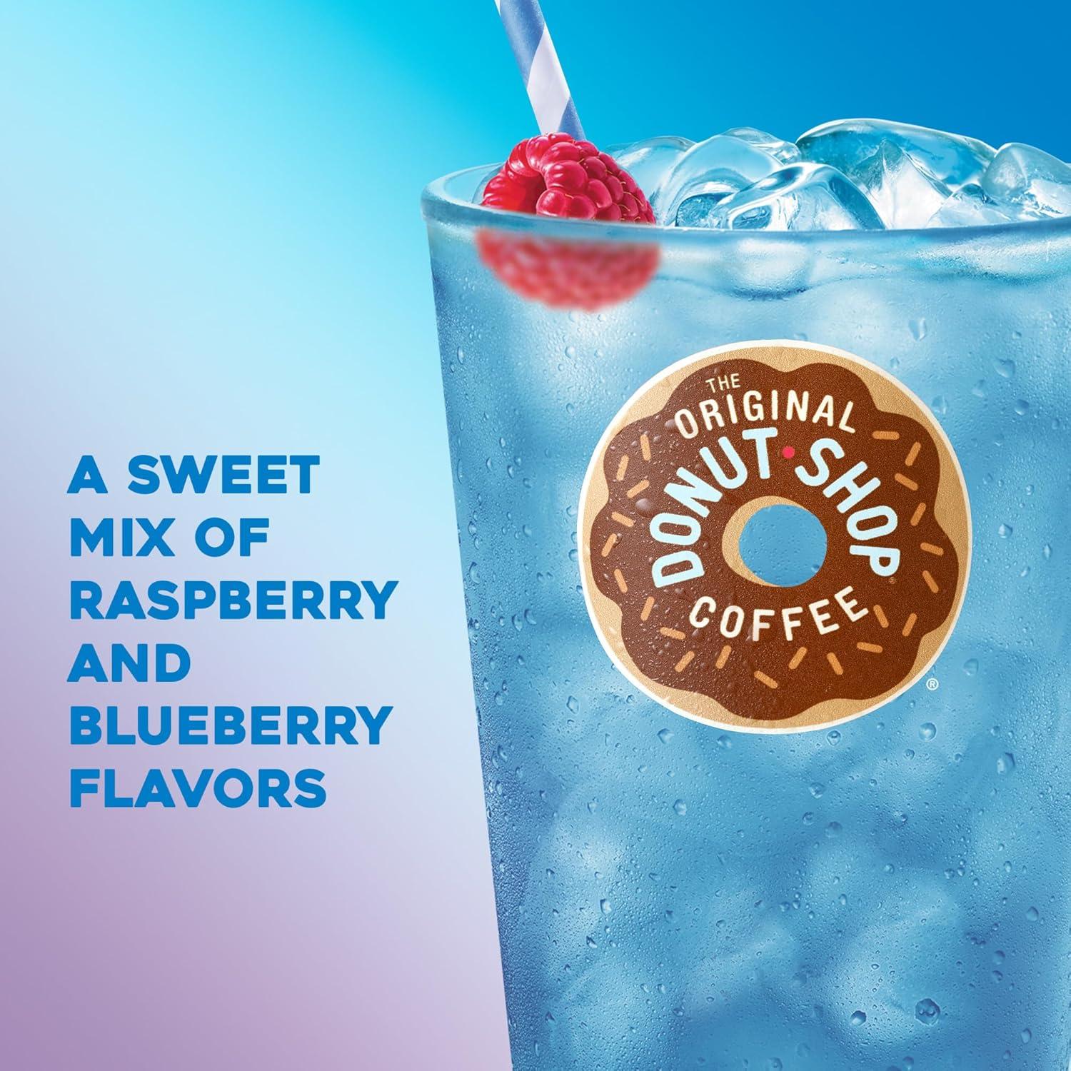 imageThe Original Donut Shop Iced Refreshers Strawberry Aa Flavor Keurig Single Serve KCup Pods 60 Count 6 Packs of 10Berry Chill