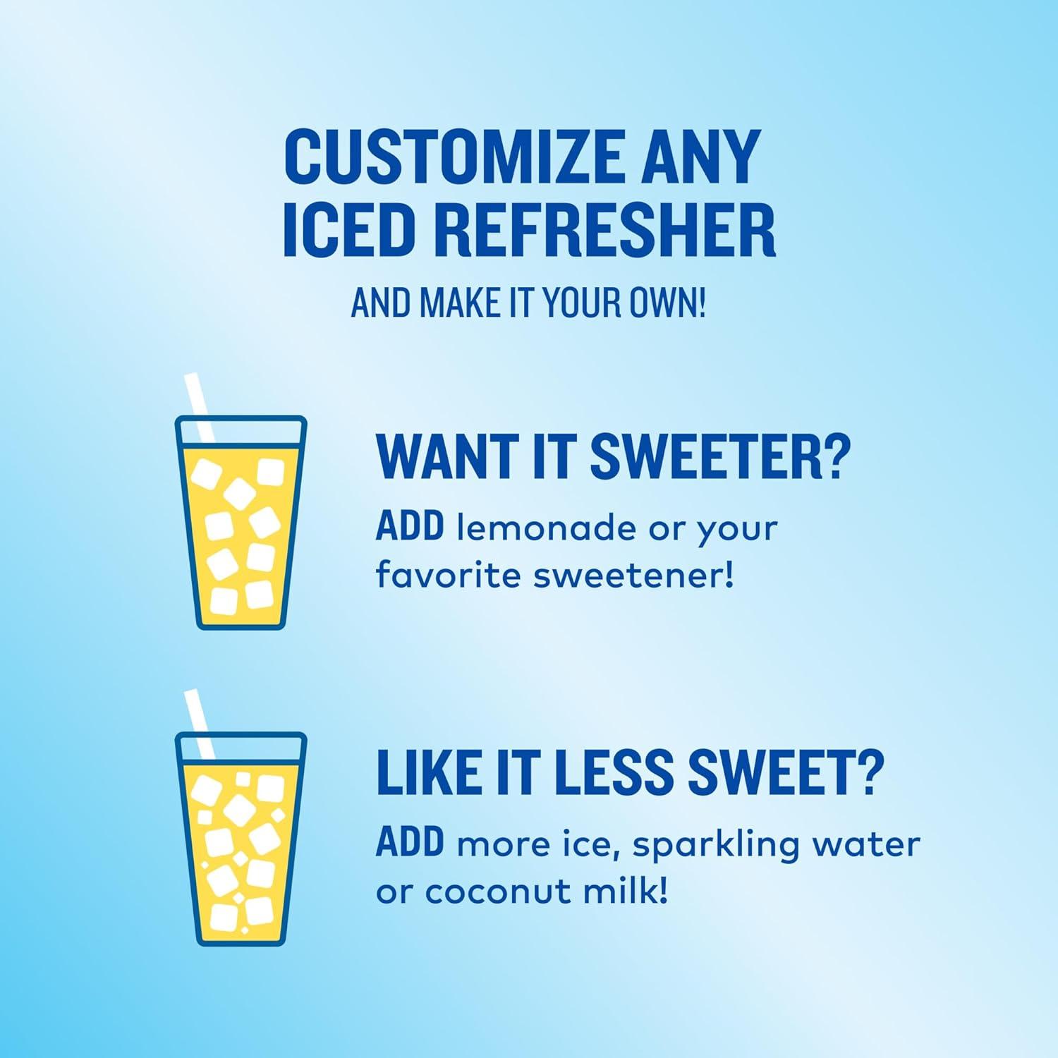 imageThe Original Donut Shop Iced Refreshers Strawberry Aa Flavor Keurig Single Serve KCup Pods 60 Count 6 Packs of 10Variety Pack