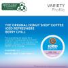 imageThe Original Donut Shop Iced Refreshers Strawberry Aa Flavor Keurig Single Serve KCup Pods 60 Count 6 Packs of 10Berry Chill