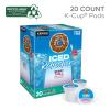 imageThe Original Donut Shop Iced Refreshers Strawberry Aa Flavor Keurig Single Serve KCup Pods 60 Count 6 Packs of 10Berry Chill
