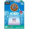 imageThe Original Donut Shop Iced Refreshers Strawberry Aa Flavor Keurig Single Serve KCup Pods 60 Count 6 Packs of 10Berry Chill