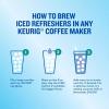 imageThe Original Donut Shop Iced Refreshers Strawberry Aa Flavor Keurig Single Serve KCup Pods 60 Count 6 Packs of 10Berry Chill